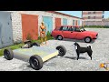 МАШИНА МЕЧТЫ! БОМЖ СОБРАЛ ТРАНСПОРТ СВОИМИ РУКАМИ | BeamNG.drive