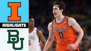 Baylor at Illinois | Full Game Highlights | College Men's Basketball 2026