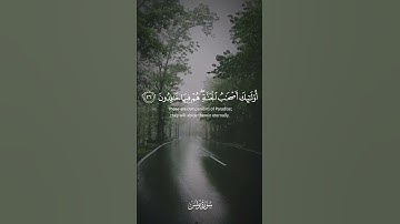 للذين أحسنوا الحسنى وزيادة ولا يرهق وجوههم قتر ولا ذلة  [ يونس: 26 - 27 ] القارئ سعد الغامدي