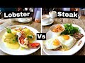 The BEST Breakfast! - Lobster Benedict vs Steak & Eggs - Who Wins?