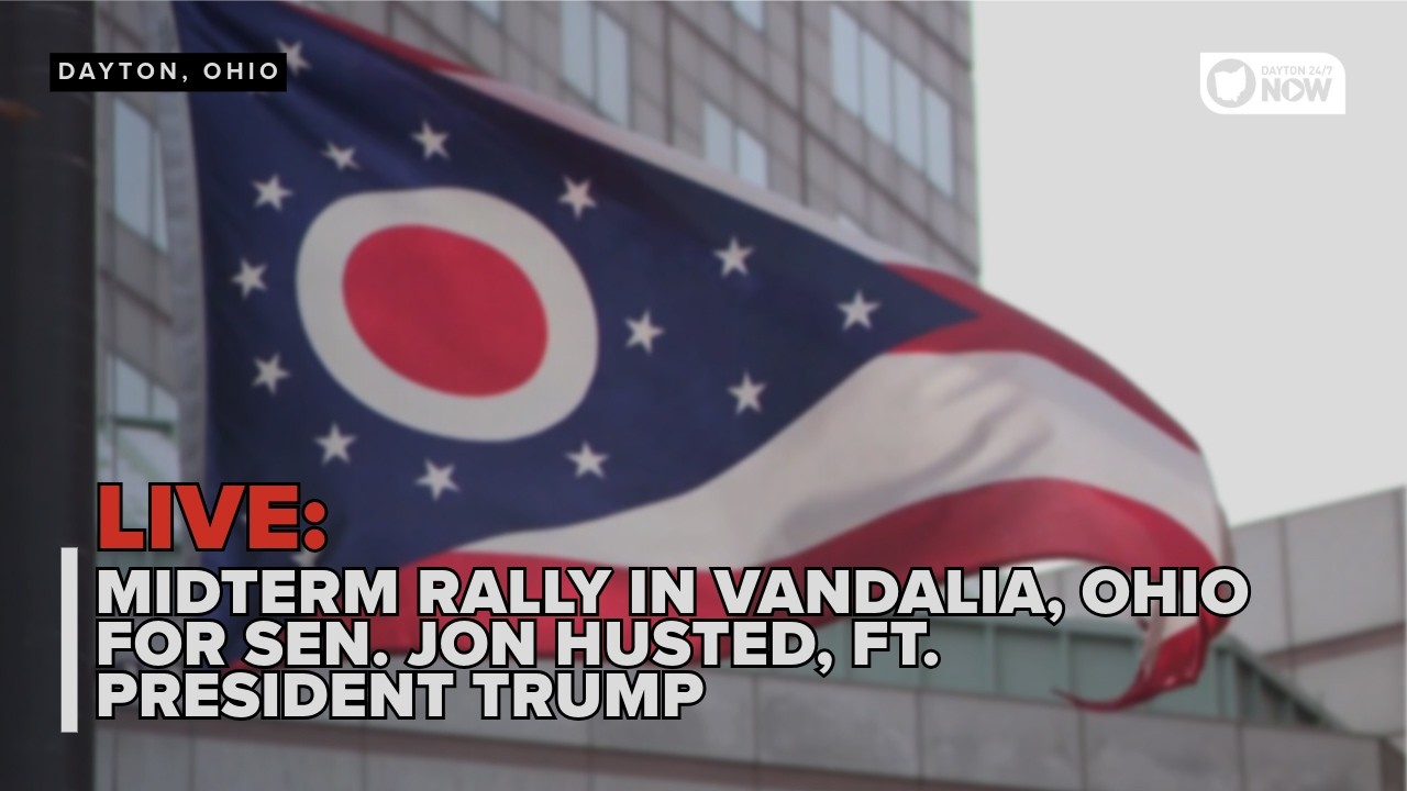 LIVE: Midterm Rally in Vandalia, Ohio ft. President Trump