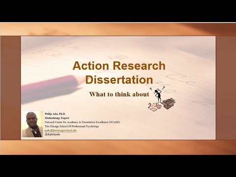 the action research dissertation