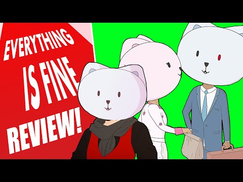 My New Favorite HORRIFYING Comic... | Everything is Fine: WEBTOON Review