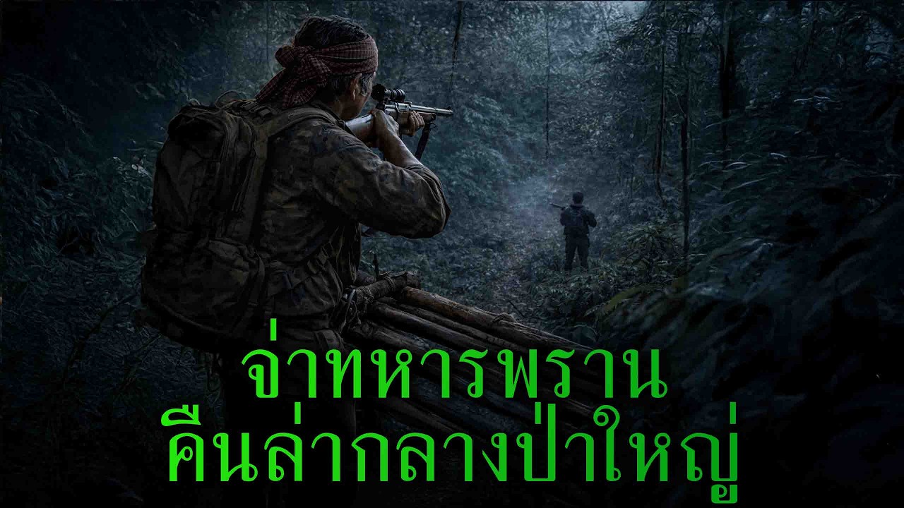(ตอนเดียวจบ) จ่าทหารพราน คืนล่ากลางป่าใหญ่ l เรื่องเล่ารอบกองไฟ