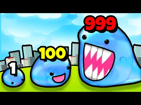 ЭВОЛЮЦИЯ РАЗМЕРА СЛАЙМА! | Super Slime - Black Hole Game