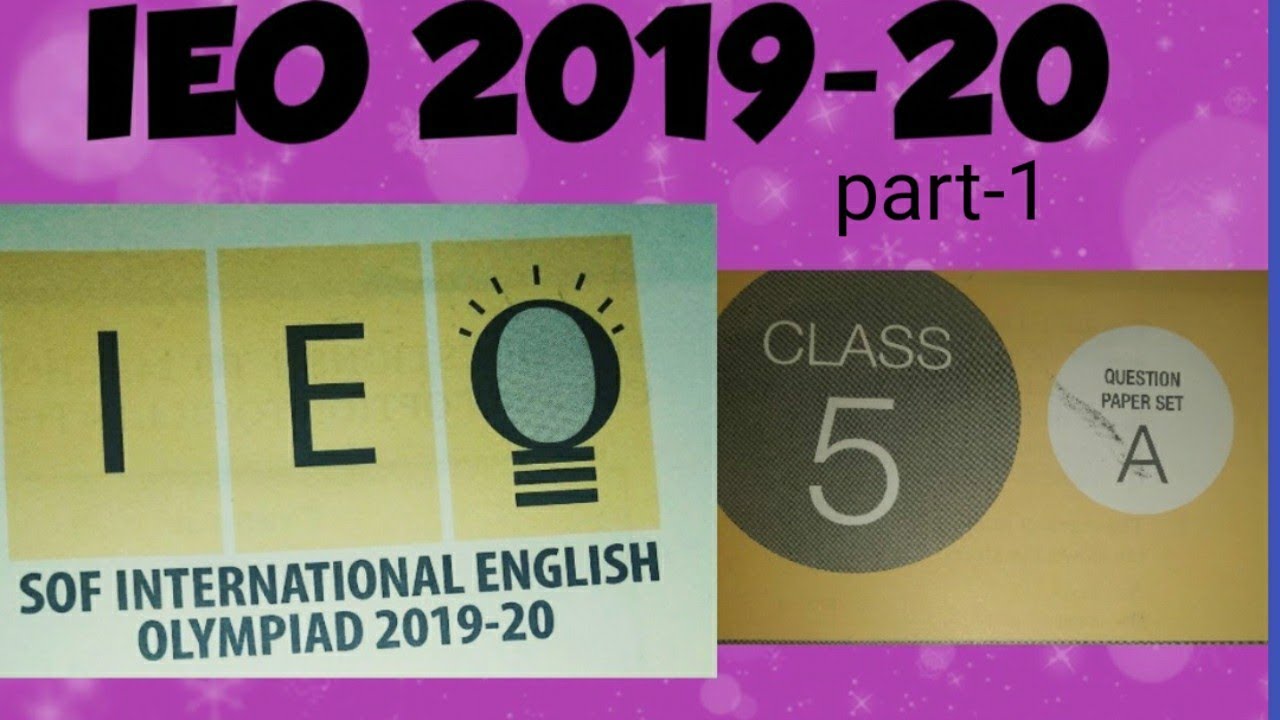 for paper class 2019-20 5 question part-1 IEO 2019-20 for question class IEO 5 paper part-1