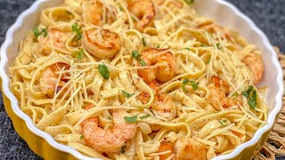 How to Make Alfredo Shrimp Pasta Quick and Easily 30Minute Meal