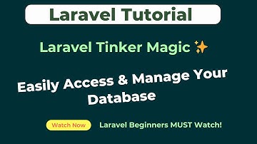 Master Laravel Tinker in Minutes | Quick Guide to Database Access | Laravel Tutorial | Softall