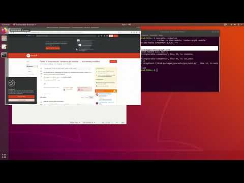 Failed to load module “canberra-gtk-module”