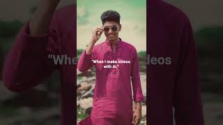 ​"When I make videos with AI." #highlights #woodworking #highlights #lifeisbutadream #hindisong