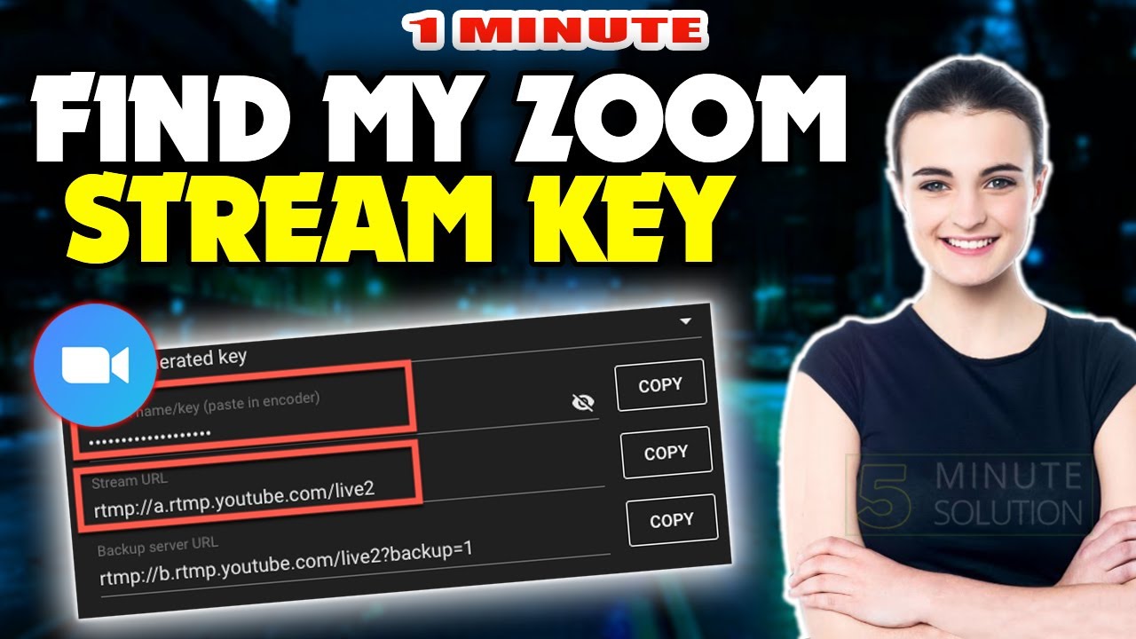 How to find my zoom stream key 2023 (Quick and Easy)