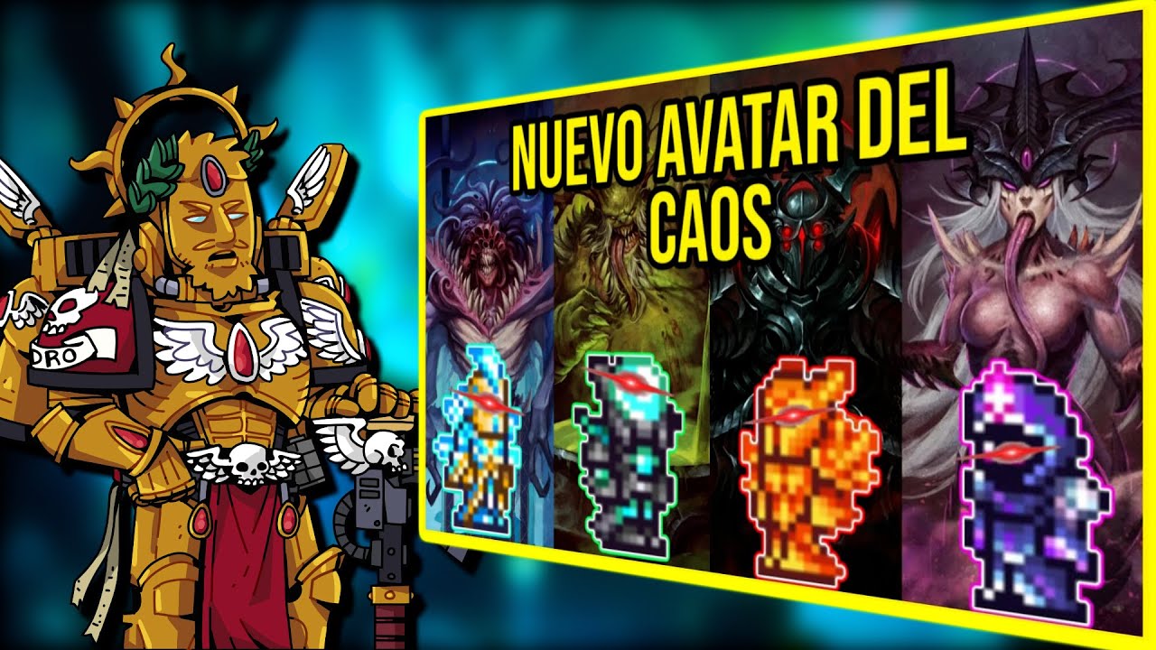 Pandro Reacciona: EL VERDADERO PODER DEL PROTAGONISTA DE TERRARIA EN WARHAMMER40K SEGÚN LORE