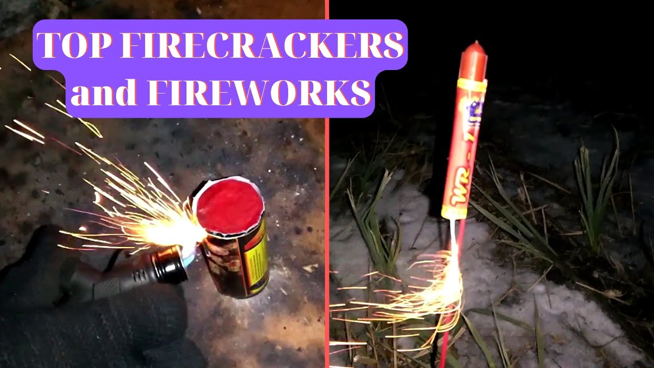 🔴 SINGLE FIREWORKS and ROCKETS 🔴 TOP PYROTECHNICS at NIGHT - YouTube