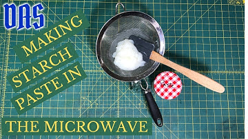 Making Bookbinding Paste in the Microwave // Adventures in Bookbinding
