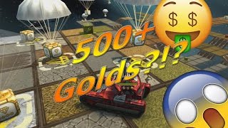 Tanki Online- Filling Madness With Golds!! (500+GOLDS)!!! -Test Server
