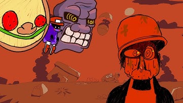 Pizza Tower - Failed WAR Lap 5 P-Rank