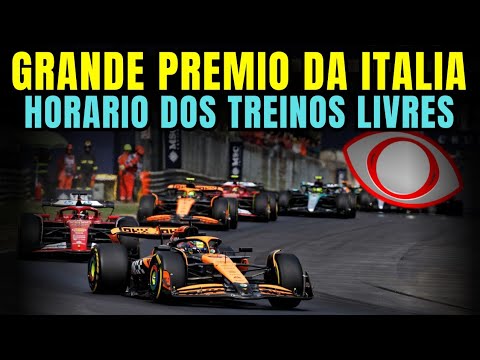 F1 2025 - Gp Da Italia - Treino Livre - Horario Da Transmissão No Band Sports - Formula 1