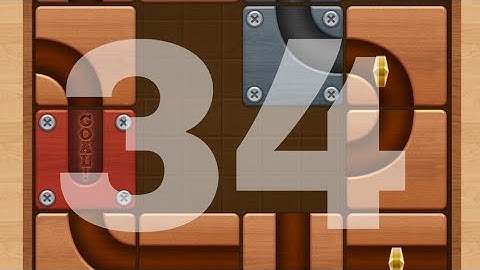 How To Solve  Roll the Ball - Slide Puzzle Star Mode Andromed Package Level 34 | Shorts video