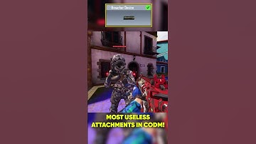 Most Useless Attachments in CODM!
