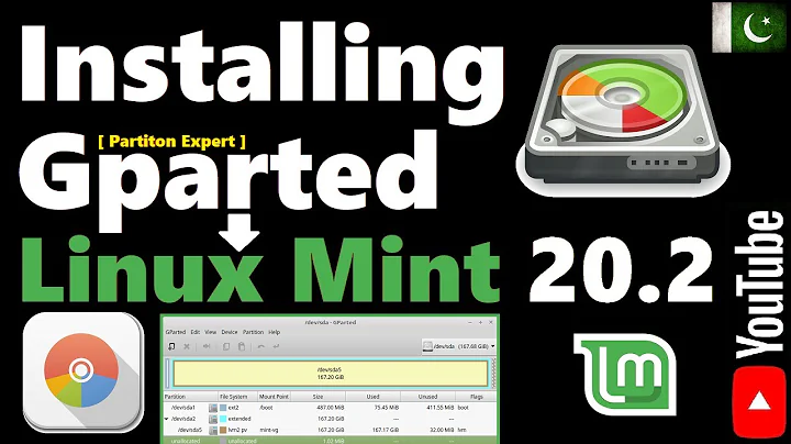 How to Install Gparted on Linux Mint 20.2 | Gparted Linux Install | Gparted Partition Editor | Linux