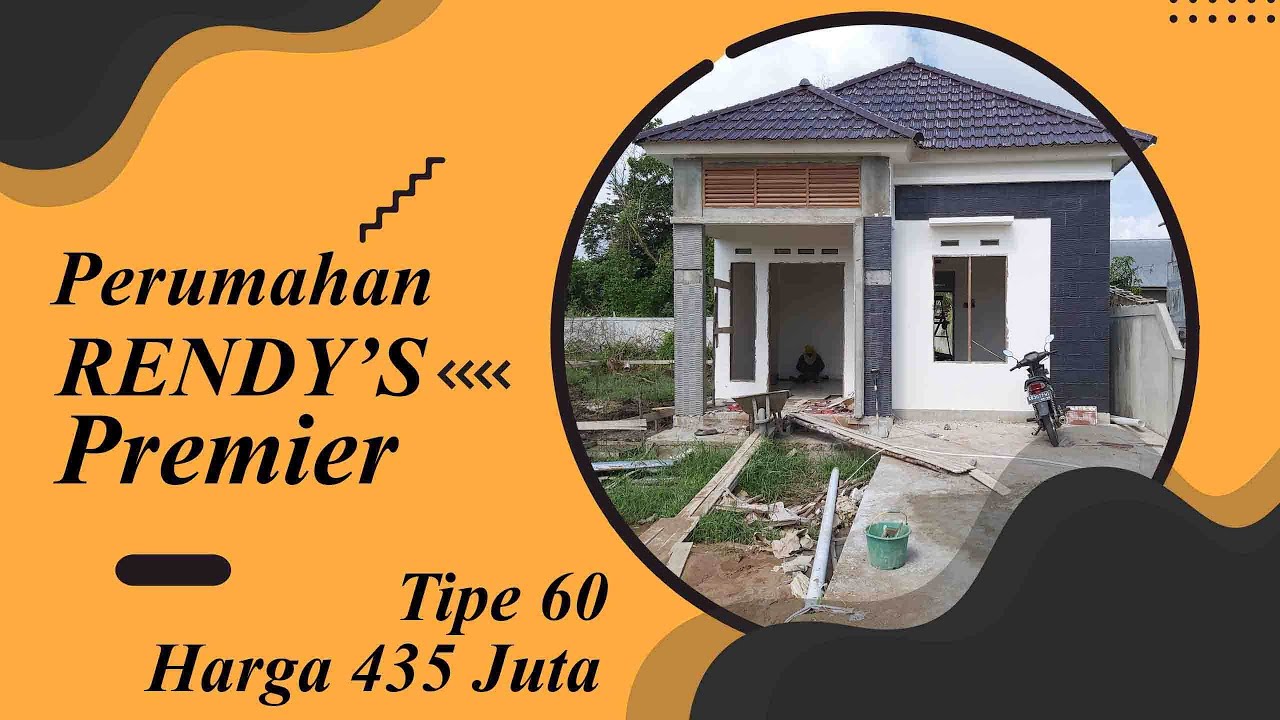 Jual Rumah Kota Baru Pontianak  Tipe 60 Harga  400 Jutaan 