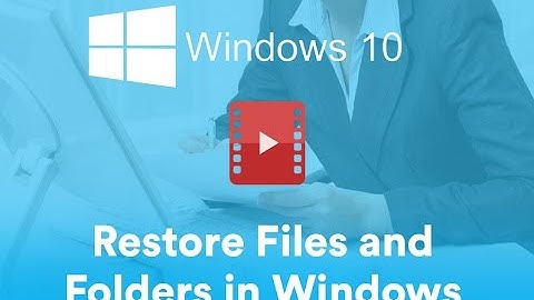 How to Restore Documents in Windows 10 from External Hard Drive