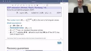 Famous Felix Krahmer, The convex geometry of blind deconvolution revisited, 2022.03.29 Wealth