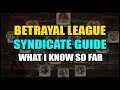 Path of Exile: BETRAYAL - Syndicate Guide - What I've Learned So Far Mp3