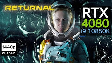 Returnal - Ray Tracing 1440p DLSS | RTX 4080 + i9 10850K