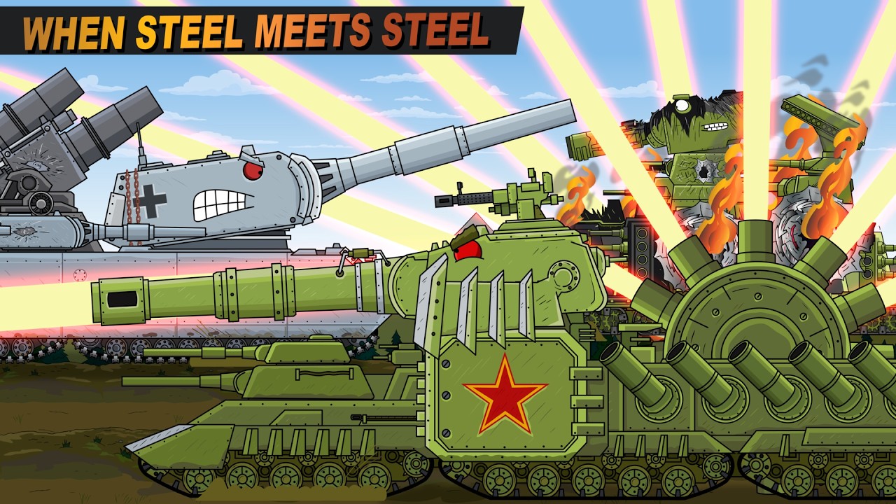 Maus VS Joseph - Terrific battle of the Steel Giants - YouTube