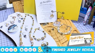 @SoftFlexCompany All That Glitters Bead Haul & Finished Jewelry