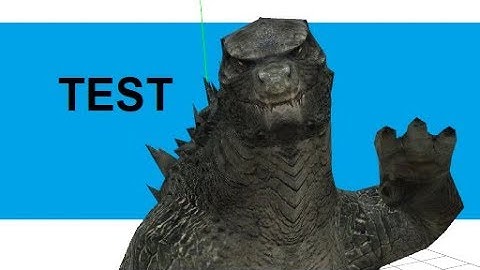 (MMD) Godzilla Roar Test 3d animation