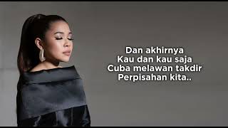 NADEERA   BUKAN LAGI KITA LYRIC VIDEO