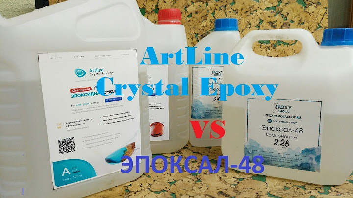ЭПОКСИДНАЯ СМОЛА ArtLine Crystal Epoxy ПРОТИВ Эпоксал 48 (в 3 раза дешевле!)