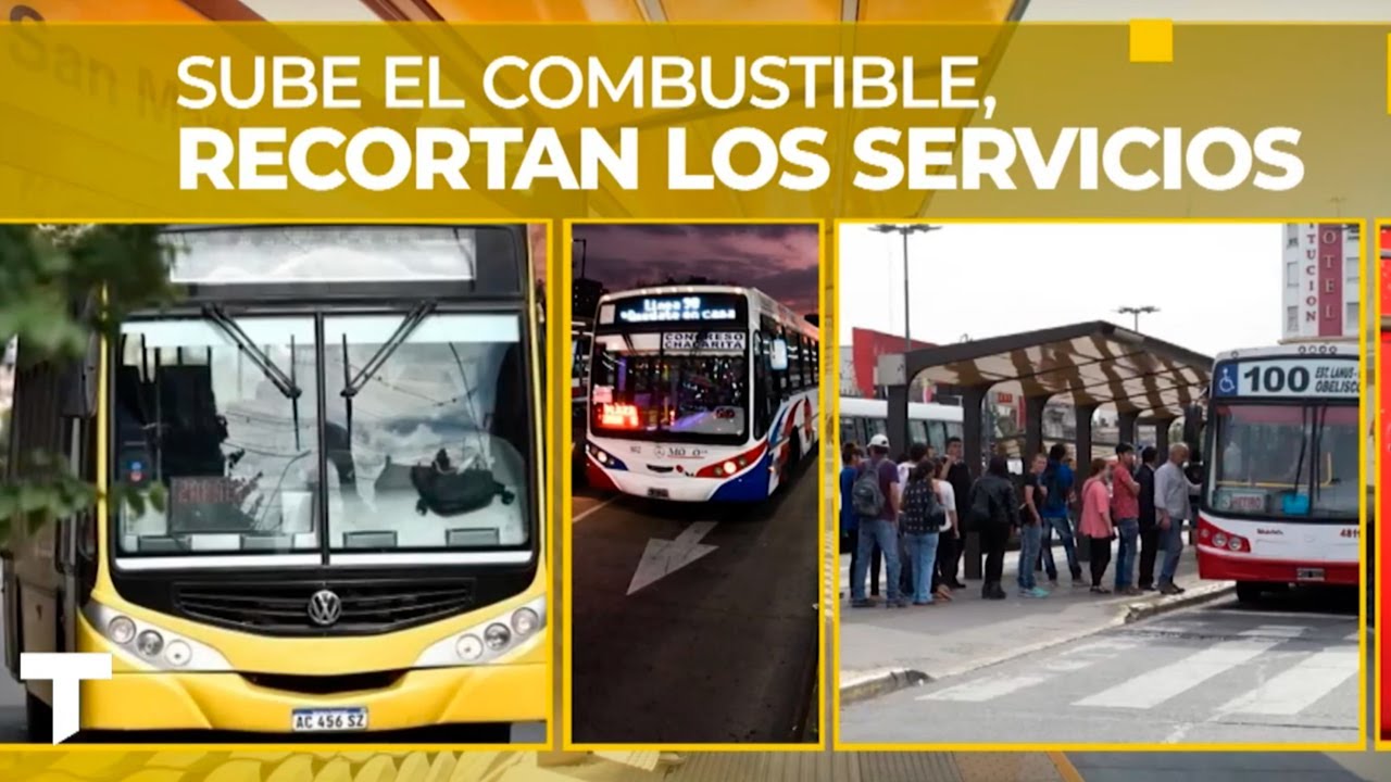 MENOS COLECTIVOS EN EL AMBA: Se debe a la suba en el precio del gasoil ...