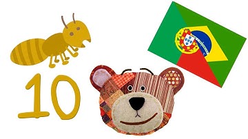 Count from 1 to 10 in portuguese. Traposo