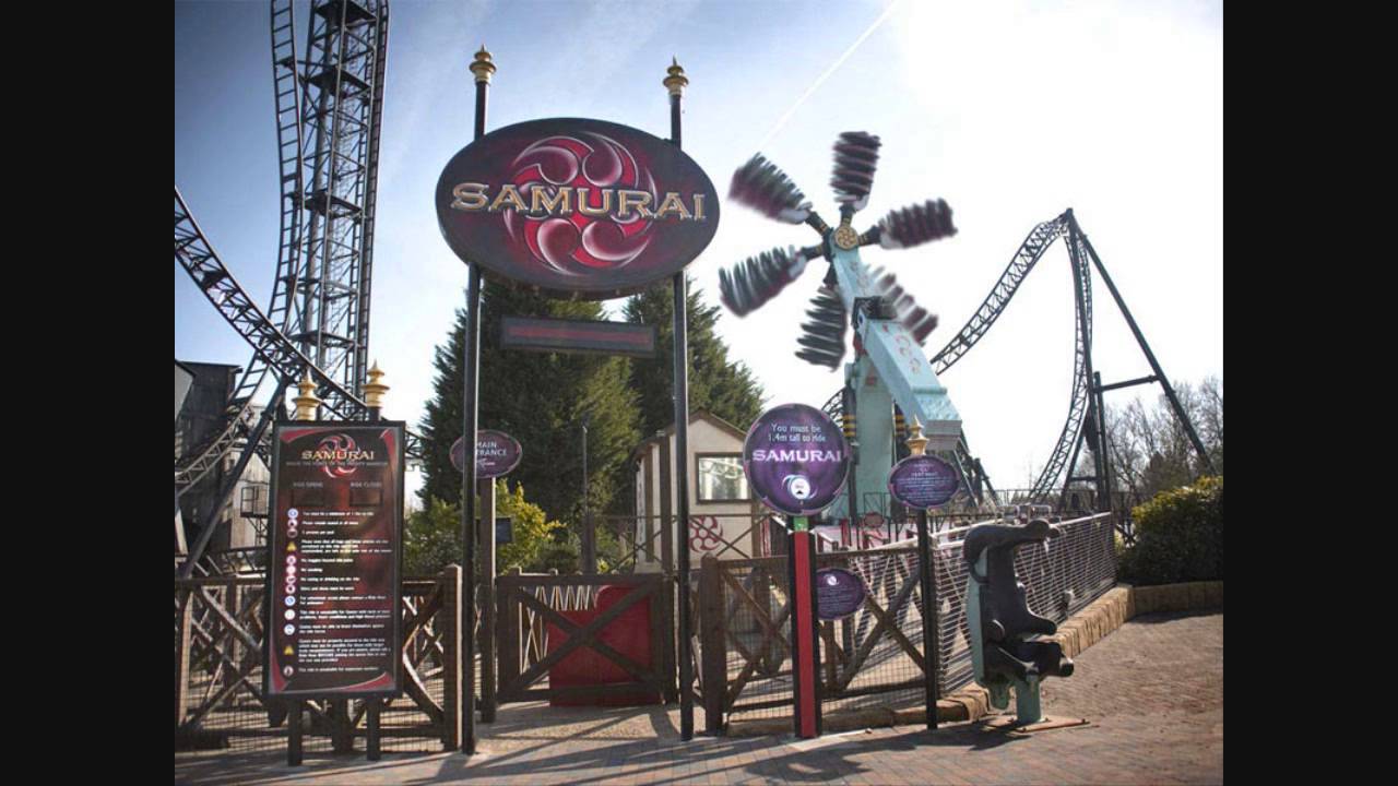 Samurai - Boarding Music (Thorpe Park) HD - YouTube