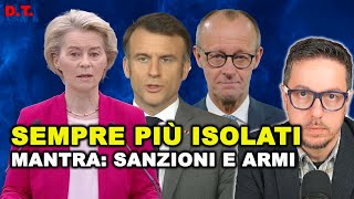 L’EUROPA SEMPRE PIÙ ISOLATA, E ARMATA