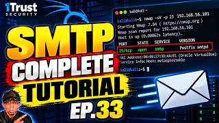 How to Scan and Hack SMTP Servers for Beginners | Ep. 33