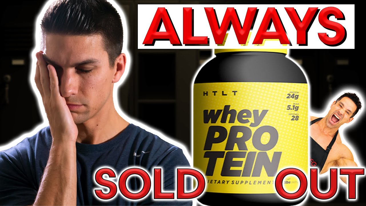 Greg Doucette's HTLT Supps CONSTANTLY Out of Stock WHERE is the WHEY