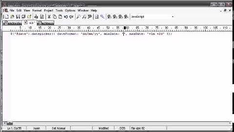 jQuery Tutorial   155   Datepicker