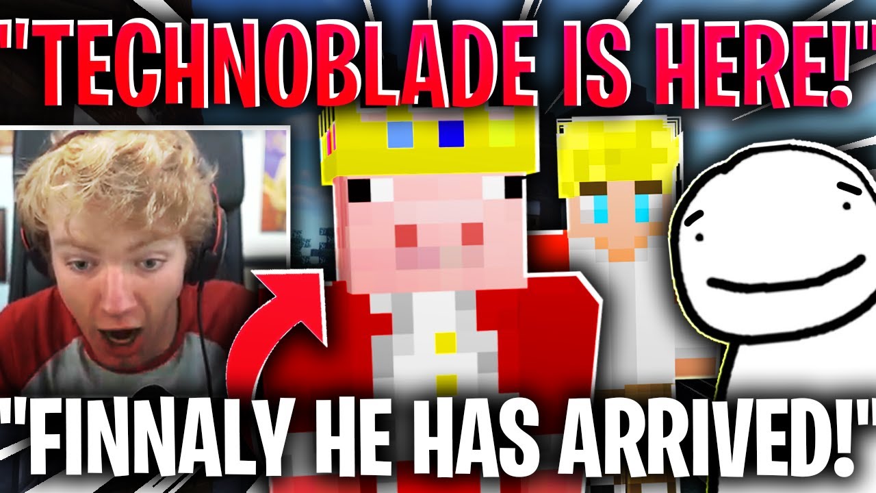 Technoblade JOINS DREAM SMP FOR THE VERY FIRST TIME! (dream smp) - YouTube