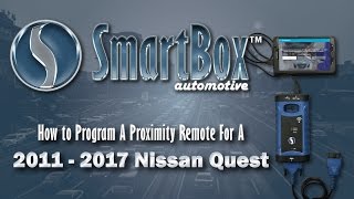 How to Program a Proximity Key to a 2011 - 2017 Nissan Quest