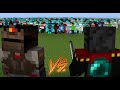 Minecraft pero son Farfadox Y ElRichMC vs 100 JUGADORES