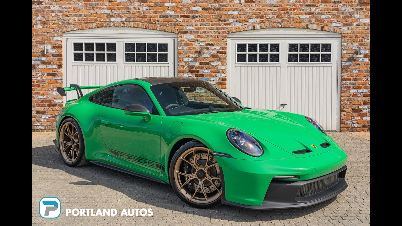 2022 72 PORSCHE 911 GT3 4.0 MANUAL IN PYTHON GREEN WITH BLACK