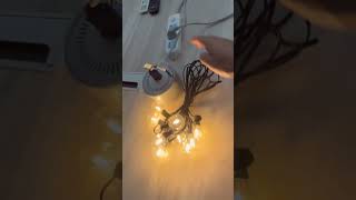 G40 string light SPT 1 flat cable E12 outdoor string light