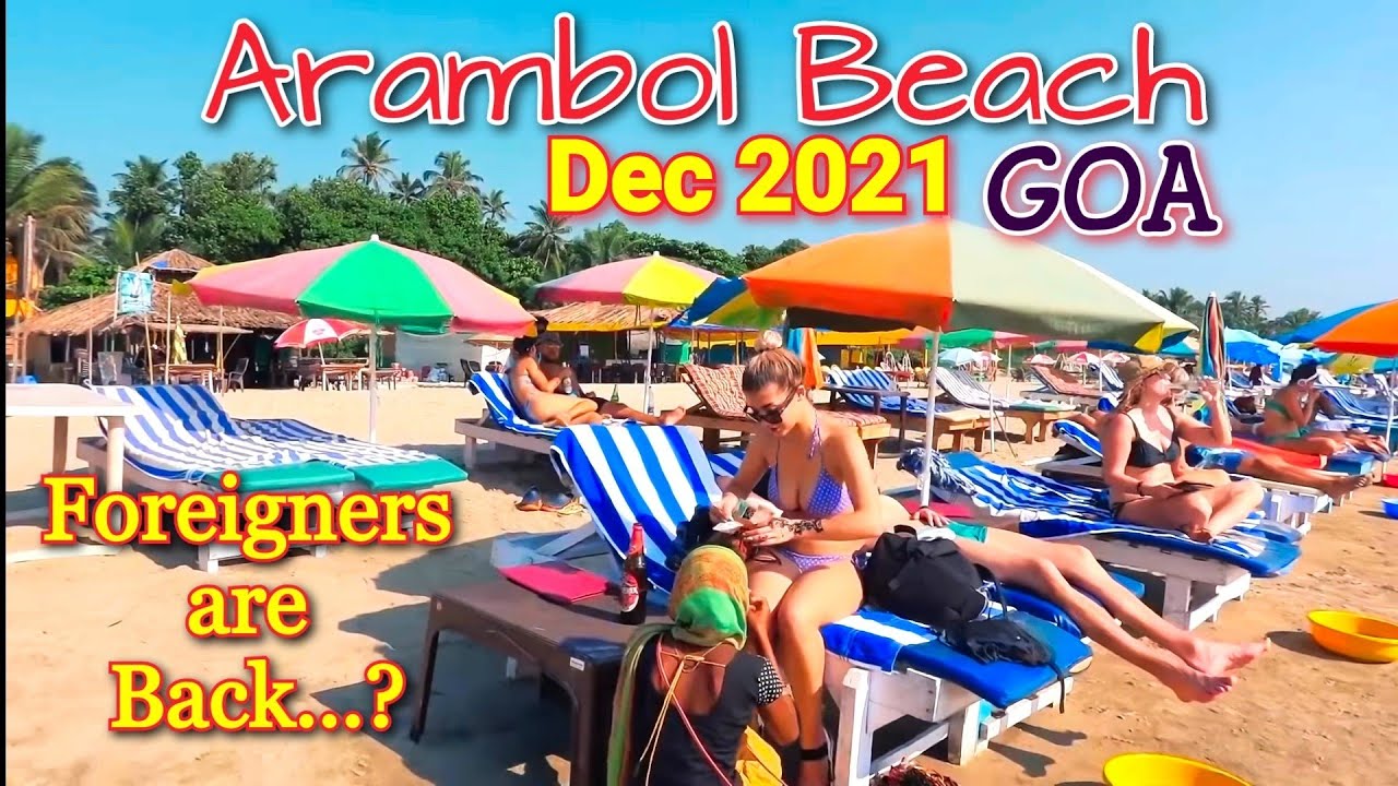 Foreigners Beach in GOA | Arambol Beach GOA - YouTube