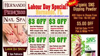 Nail Salon Hernando Princess Nail & Spa has a Coupon Happy Labor Day!! screenshot 5