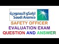 Saudi Aramco SAFETY OFFICER EVALUATION EXAM (PART - 2 )