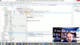 JAVA Ders  4  Java'yı  Eclipse IDE üzerinde çalıştırıp anlatıyorum.